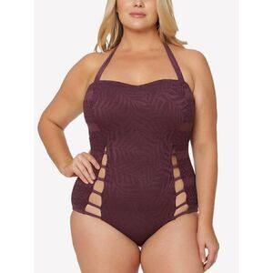 Jessica Simpson Plus-Size One-Piece Swimsuit 1X‎